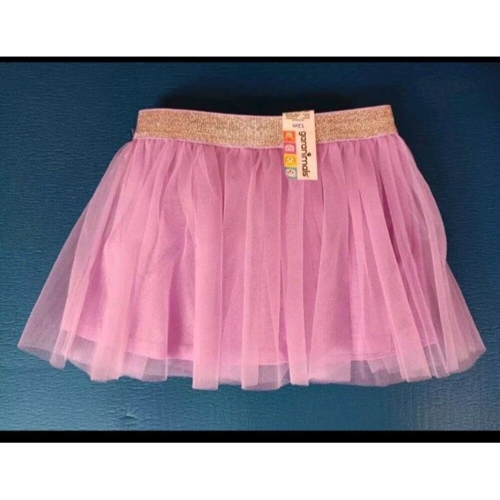 skirt 12 Months new Girls Garanimals Tooling with bloomers attached purple - Picture 2 of 5